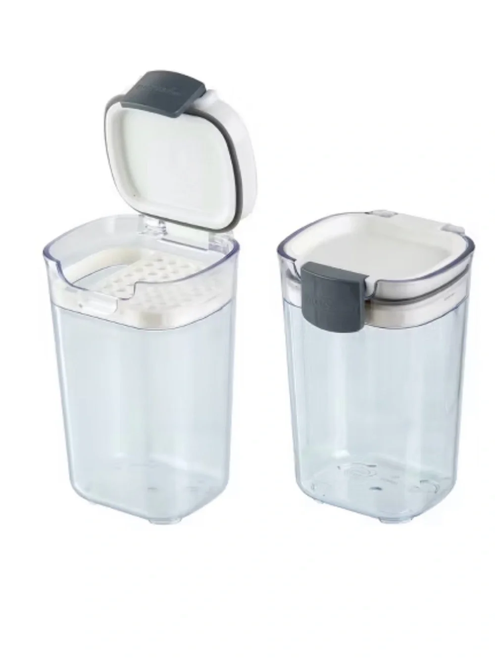 Progressive Prepworks Seasoning ProKeeper Storage Container, Set of 3, Clear